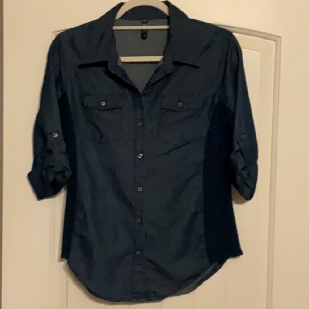 Navy Blue Shirt
